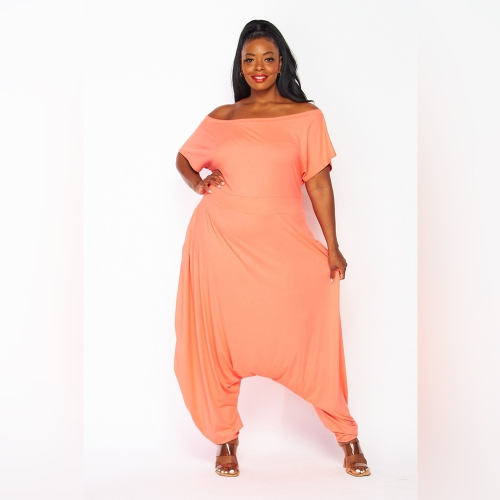 #90 Spring Harem Jumpsuit- LAST ONE - Picture 3 of 4